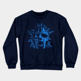 mf doom burn blue Crewneck Sweatshirt